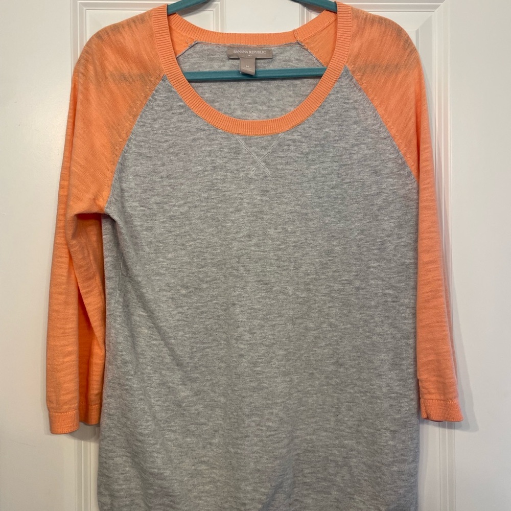 Banana republic, baseball sweater